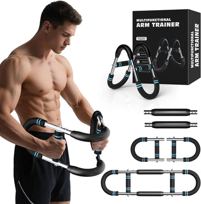 Twister Arm Trainer – 40–100Lb Adjustable Resistance Chest Workout Equipment – Portable Chest Clip Trainer and Arm Exerciser for Visible Gains and Sculpted Muscle